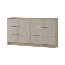 Комод Эмилия КМ-04, Дуб смоки, Айриш