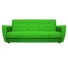 Диван Лира 140 зеленый ППУ