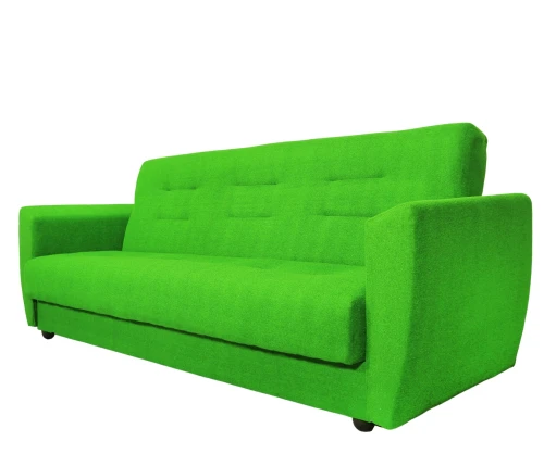 Диван Лира 140 зеленый ППУ