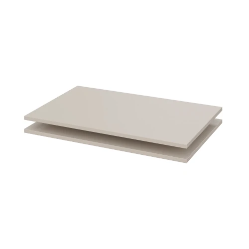 Шкаф распашной с наполнением (5 полок + 2 ящика) ШК 5 (800), Меланж