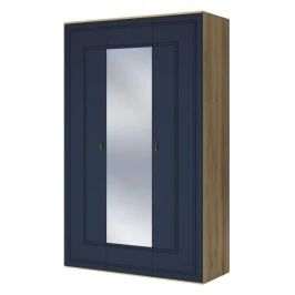 Шкаф Вега Сапфир 3дв, темно-синий