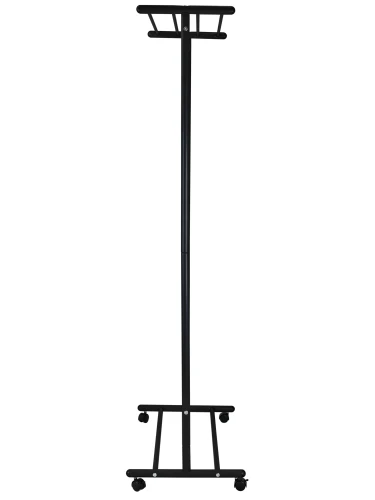 Вешалка напольная на колесах М 9 чёрный