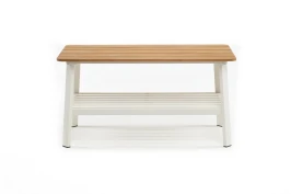Кофейный стол из алюминия CONCORDE белый  Joygarden
