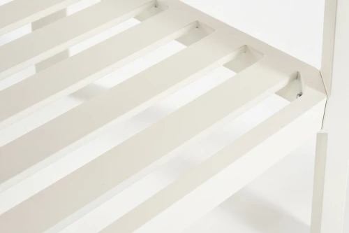 Кофейный стол из алюминия CONCORDE белый  Joygarden