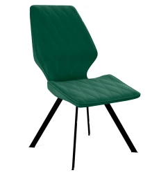 Стул DikLine 242M K13 изумруд, ножки черные