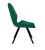 Стул DikLine 242M K13 изумруд, ножки черные