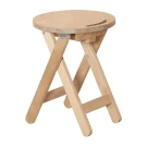 Табурет складной лак