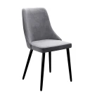 Стул DikLine 286 TW09 светло-серый, ножки черные