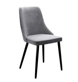 Стул DikLine 286 TW09 светло-серый, ножки черные