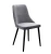Стул DikLine 286 TW09 светло-серый, ножки черные