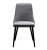 Стул DikLine 286 TW09 светло-серый, ножки черные