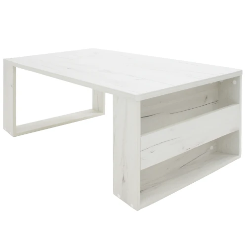 Стол журнальный BeautyStyle 25 дуб крафт белый без стекла