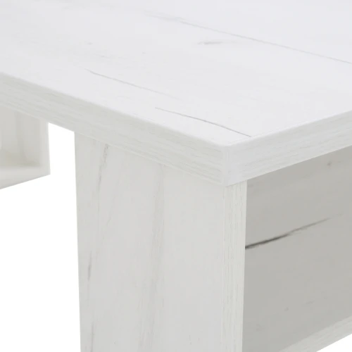 Стол журнальный BeautyStyle 25 дуб крафт белый без стекла