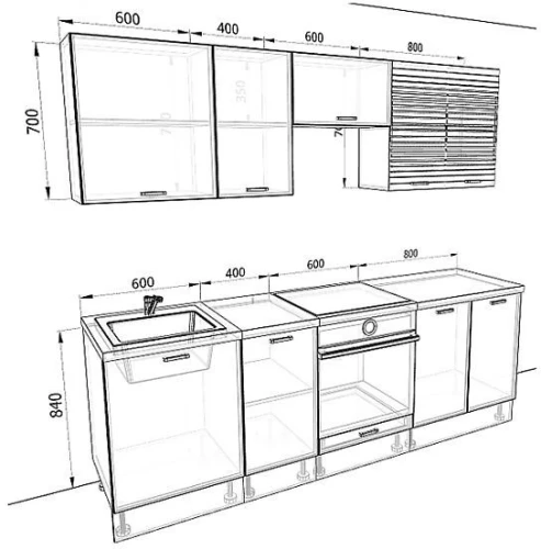 Кухня Европа Комплектация 6
