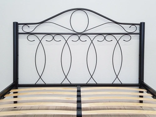 Кровать ЭЛЕГИЯ, 140 черный