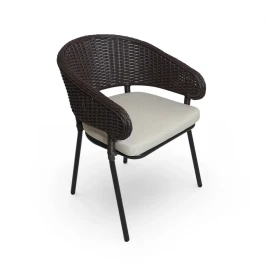 Стул РИВА Шоколад металлик