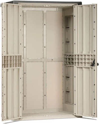 Уличный шкаф TOOMAX 2х дверный высокий Storaway, серый/антрацит