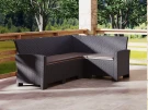 Угловой диван под ротанг Калифорния “California“ 188х136 см 4 места с подушками