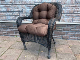 Кресло для отдыха  ЛИГТЕН МЭДИСОН «LIGHTEN MADISON» арт.A00080  -  Коричневый, Премиум