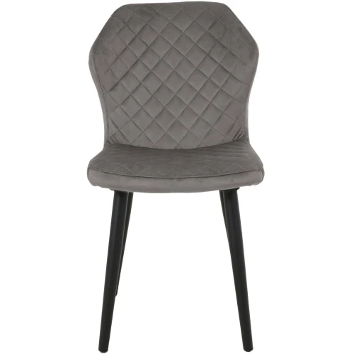 Стул «Вилла», велюр Бренди мансун, каркас черный