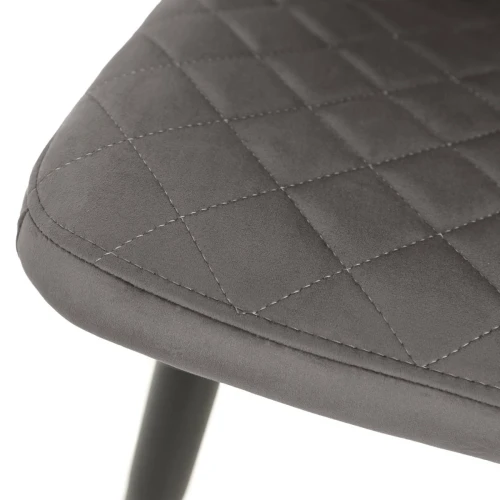 Стул «Вилла», велюр Бренди мансун, каркас черный