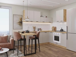 Кухонный гарнитур Фрейм-03 Clay Silk Дуб Вотан