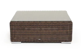 "Капри" журнальный столик плетеный, цвет коричневый
