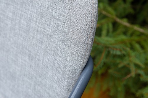 "Марокко" стул из текстилена nanotex, алюминиевый каркас, цвет светло-серый