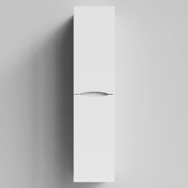 Пенал Лайт 35 подвесной, белый глянец, правый