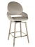 Стул барный Виола BS1376-BG-4, бежевый/орех