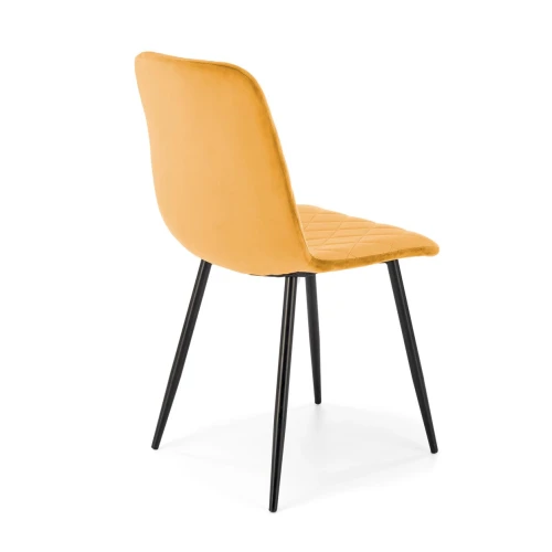 Стул HALMAR K525 горчичный/черный