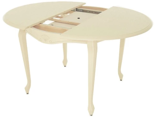 Стол «Кабриоль» круг (D 105), слоновая кость