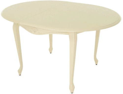 Стол «Кабриоль» круг (D 105), слоновая кость