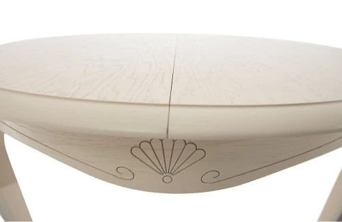 Стол «Кабриоль» круг (D 105), слоновая кость