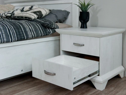 Спальня «Лорена» 4дв шк, Бетон Паин белый