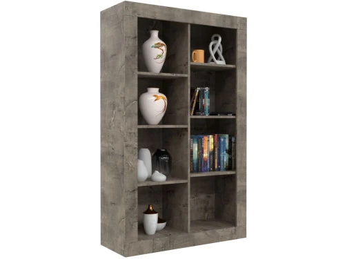 Тумба «Лондон 1Д» КМК 0467.5, Оникс/Бетон пайн светлый