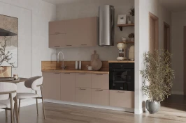 Готовая кухня КГ 2550 Эмаль, Крем  Арника РМ в.2