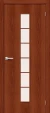Межкомнатная дверь финиш флекс BRAVO 2С Л-11 (ИталОрех) Сатинато