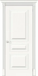 Межкомнатная дверь шпон mr.wood Вуд Классик-14 Whitey