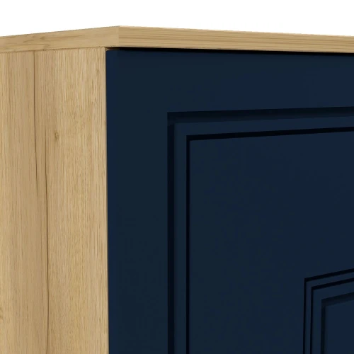 Шкаф Вега Сапфир 2дв, темно-синий
