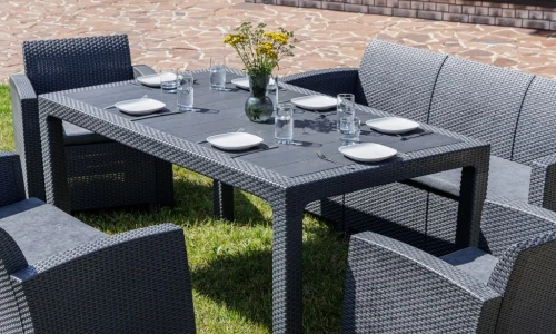 Комплект GRAND LANA DINING L графит