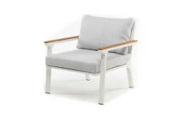 Кресло из алюминия CONCORDE белое  Joygarden