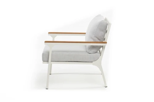 Кресло из алюминия CONCORDE белое  Joygarden