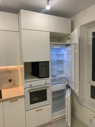 Угловая кухня Фьюжн-Евролайн на заказ 3.2х1.95 м. от фабрики Виват-мебель