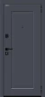 Входная дверь BRAVO Айкон/SBlack Graphite Shell/White Silk