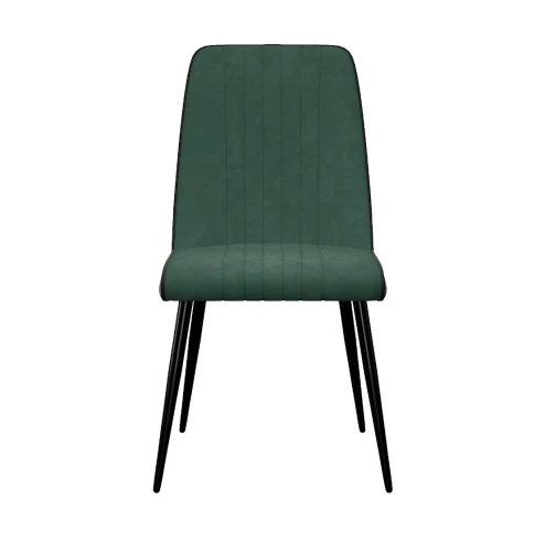 Стул DikLine 325 B10 GREEN , ножки черные