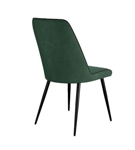 Стул DikLine 325 B10 GREEN , ножки черные