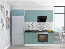 Модульная кухня Флэт-01 Grey-green In 2S