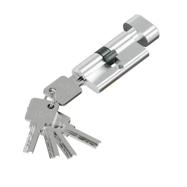 Цилиндр для замков BRAVO FAB-6.3S 56(28/28) SChrome