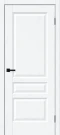 Межкомнатная дверь распашная BRAVO Неоклассик-34 White Silkwood